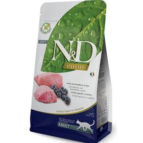 N&D Tahılsız Kuzu Etli ve Yaban Mersinli Yetişkin Özel 1.5 kg Kedi Maması