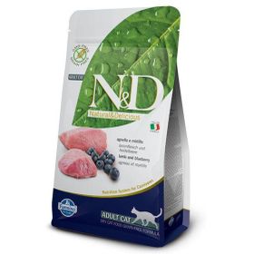 N&D Tahılsız Kuzu Etli Yaban Mersini İçeren 5 kg Kedi Maması