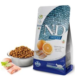 N&D Tahılsız Morina Balıklı 1 kg Kedi Maması
