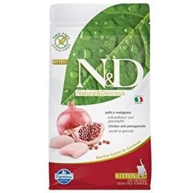 N&D Tahılsız Tavuk ve Narlı 3 kg Kısırlaştırılmış Açık Kedi Maması