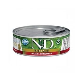 N&D Tahılsız Tavuklu Narlı 80 gr Yavru Konserve Kedi Maması