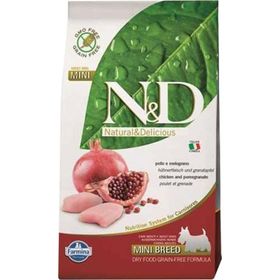 N&D Tahılsız Tavuklu Narlı Küçük Irk Yetişkin 2.5 kg Köpek Maması