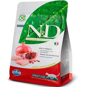 N&D Tahılsız Tavuklu ve Narlı 1.5 kg Kedi Maması