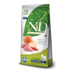 N&D Tahılsız Yaban Domuzlu Elmalı Orta Irk 12 kg Yetişkin Köpek Maması