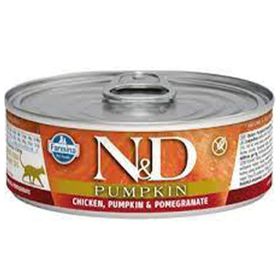 N&D Tavuk Balkabağı Nar 80 gr Yetişkin Kedi Konserve