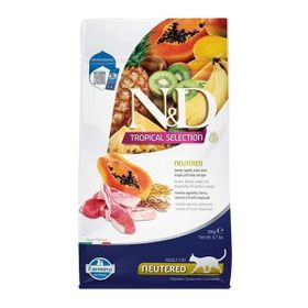N&D Tropical Selection 300 gr Tavuk ve Meyveli Kısırlaştırılmış Kedi Maması