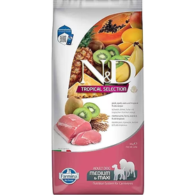 N&D Tropical Selection Domuz Etli 10 kg Orta ve Büyük Irk Yetişkin Köpek Maması