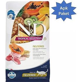 N&D Tropical Selection Kuzu Etli 10 kg Kısırlaştırılmış Yetişkin Açık Kedi Maması