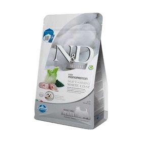 N&D White Coat Mini Levrek Spirulina Küçük Irk 5 kg Yetişkin Kuru Köpek Maması