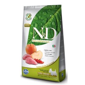 N&D Yaban Domuzlu Elmalı Tahılsız Mini Irk 2.5 kg Yetişkin Köpek Maması