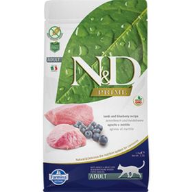 NDPrime Tahılsız Kuzu Etli ve Yaban Mersinli 1.5 kg x 2 Adet Kedi Maması