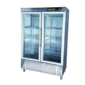 N'dustrio CPS-202-GD 2 Tam Cam Kapılı Dik Tip Snack Buzdolabı