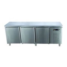 N'dustrio TPG-73-WOBS 3 Kapılı Sırtsız Tezgah Tip Gastronorm Buzdolabı