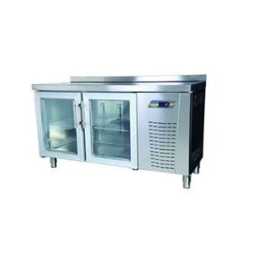 N'dustrio TPS-62-GD 2 Kapılı Snack Cam Kapılı Tezgah Tip Buzdolabı
