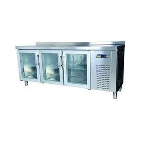 N'dustrio TPS-63-GD 3 Kapılı Snack Cam Kapılı Tezgah Tip Buzdolabı