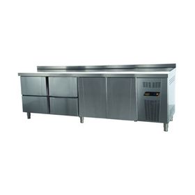 N'dustrio TPS-64-4D Snack 4 Çekmeceli + 2 Kapılı Tezgah Tip Buzdolabı