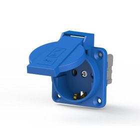 Ne-Ad 1x16 A 2001 Kapaklı Makina Monofaze Prizi