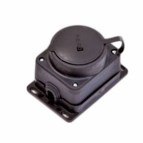 Ne-Ad 4003 1x16 Kauçuk Duvar Prizi