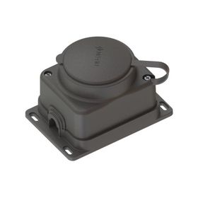 Ne-Ad 4003 1x16 Kauçuk Duvar Prizi