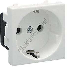 Ne-Ad 45x45 Topraklı Priz