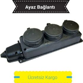 Ne-Ad Kapaklı 3'lü Priz