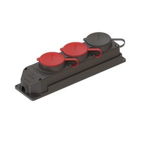 Nead 3x25A+3x25A+1x16A Kauçuk 3'lü Grup Priz