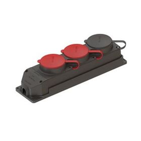 Nead 3x25A+3x25A+1x16A Kauçuk 3'lü Grup Priz