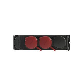 Nead 3x25A+3x25A+1x16A Kauçuk 3'lü Grup Priz