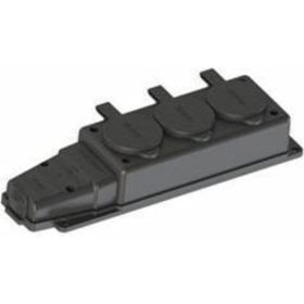 Nead IP44 1x16A Kauçuk Üçlü Grup Priz
