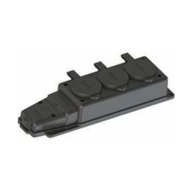 Nead IP44 1x16A Kauçuk Üçlü Grup Priz