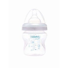 Neavita 0 Ay+ 140 ml Geniş Ağız Desenli Kulpsuz Biberon