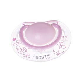 Neavita 0 Ay+ Ortodontik Desenli Emzik Pembe