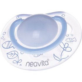 Neavita 3 Ay+ Ortodontik Desenli Emzik Mavi