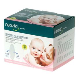 Neavita 30'lu Premium Ultra İnce Göğüs Pedi