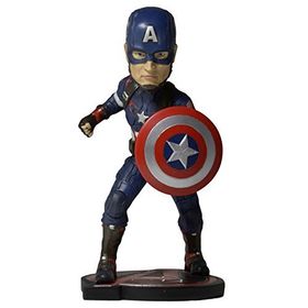 Neca ‎61495 Avengers Age of Ultron Captain America Head Knocker Figür