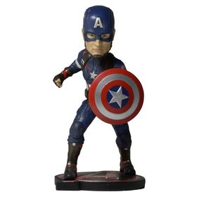Neca ‎61495 Avengers Age of Ultron Captain America Head Knocker Figür