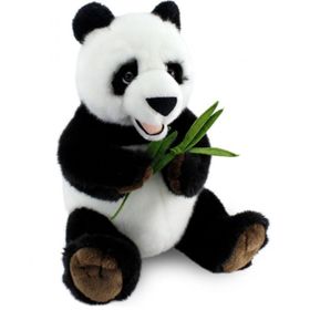 Neco 30 cm Bambulu Oturan Panda Peluş Oyuncak