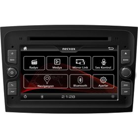 Necvox DVA-S99123 Fiat Doblo Navigasyon ve Multimedya Sistemi