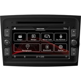 Necvox DVA-S99123 Fiat Doblo Navigasyon ve Multimedya Sistemi