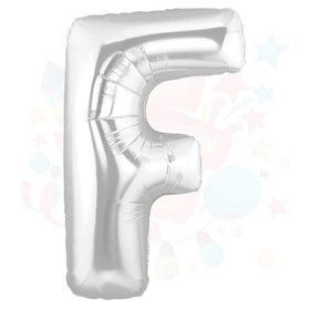 Nedi 00849 F 40 Harf Gümüş Folyo Balon