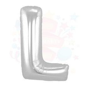 Nedi 01359 L 40 Harf Gümüş Folyo Balon