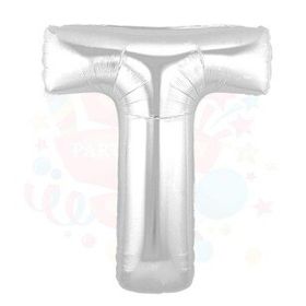 Nedi 01361 T 40 Harf Gümüş Folyo Balon