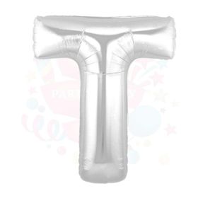 Nedi 01361 T 40 Harf Gümüş Folyo Balon