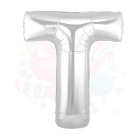 Nedi 01361 T 40 Harf Gümüş Folyo Balon