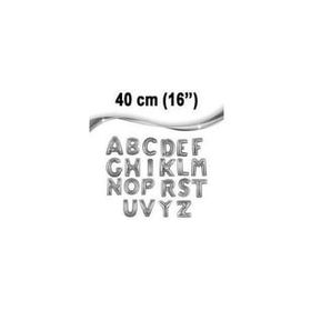 Nedi 01361 T 40 Harf Gümüş Folyo Balon