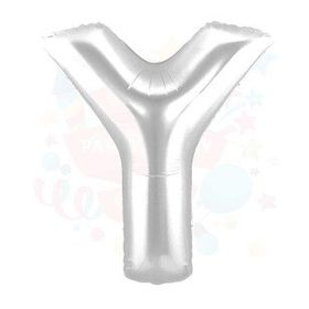 Nedi 01757 Y 40 Harf Gümüş Folyo Balon