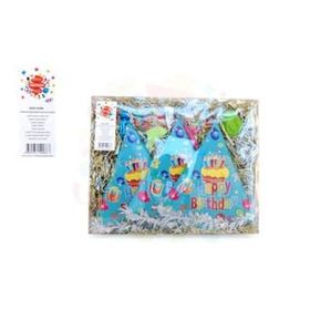 Nedi 10286 Doğum Günü Şeffaf Kutulu Küçük Paket Süs Takımı
