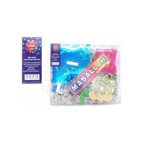 Nedi 10391 Doğum Günü Şeffaf Kutulu Büyük Paket Süs Takımı