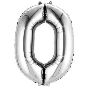 Nedi 10762 0 40 Rakam Gümüş Folyo Balon