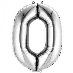 Nedi 10762 0 40 Rakam Gümüş Folyo Balon